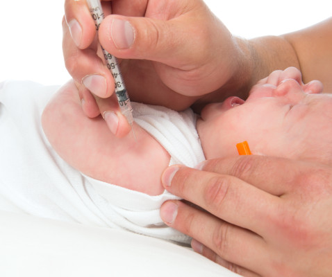 Očkování dětí/ilustrační foto