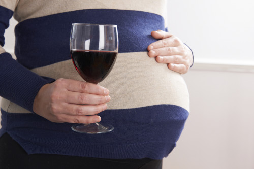 Alkohol v těhotenství/ilustrační foto
