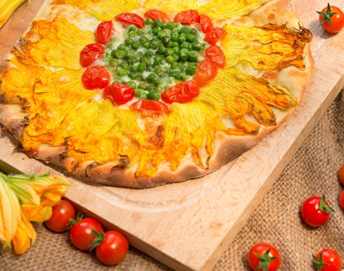 Veganská pizza/ilustrační foto